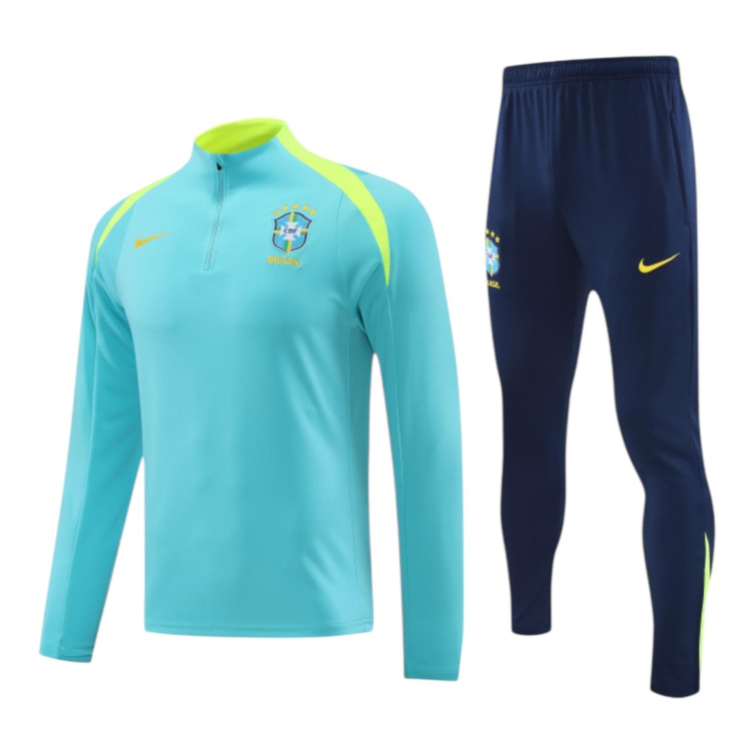 24/25 Brazil Tracksuit Light Green
