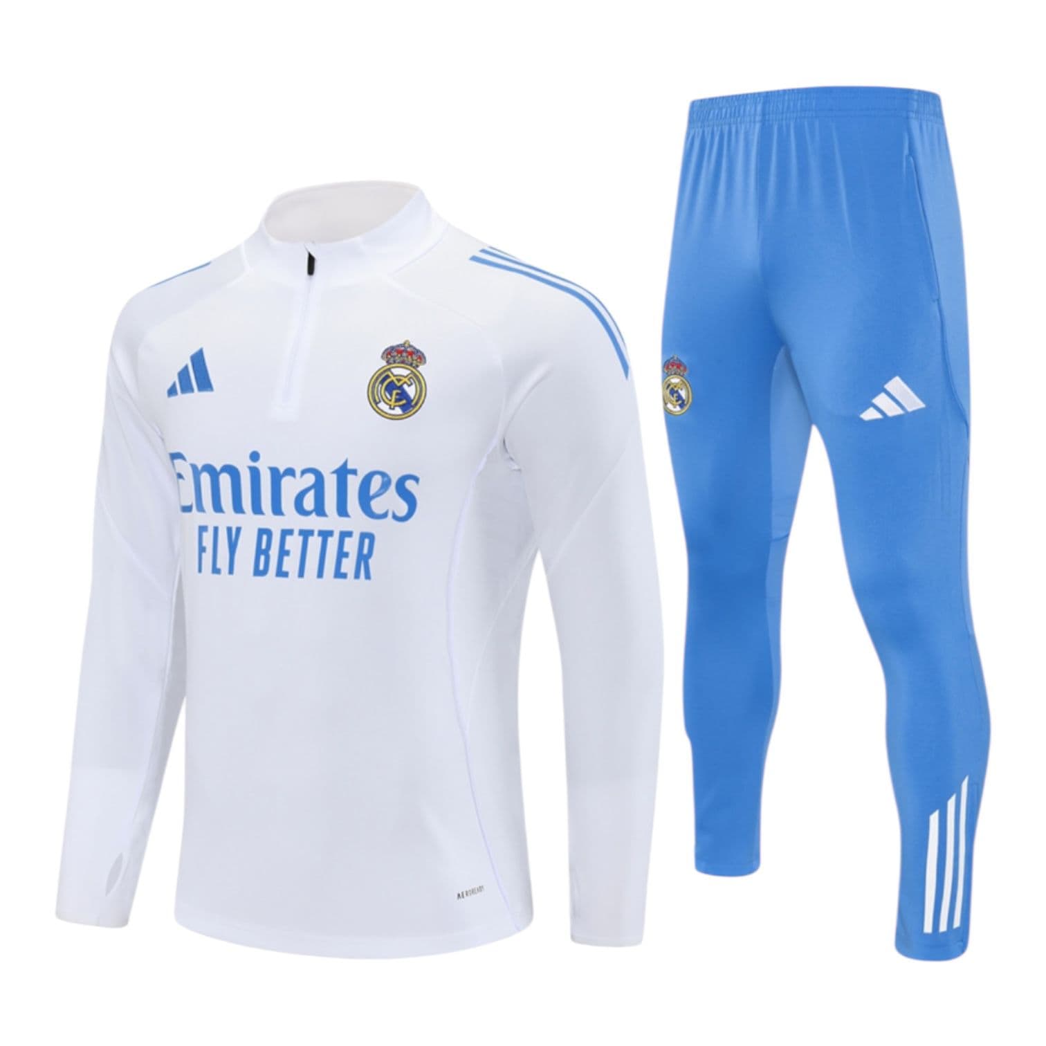 25/26 Real Madrid White/Light Blue