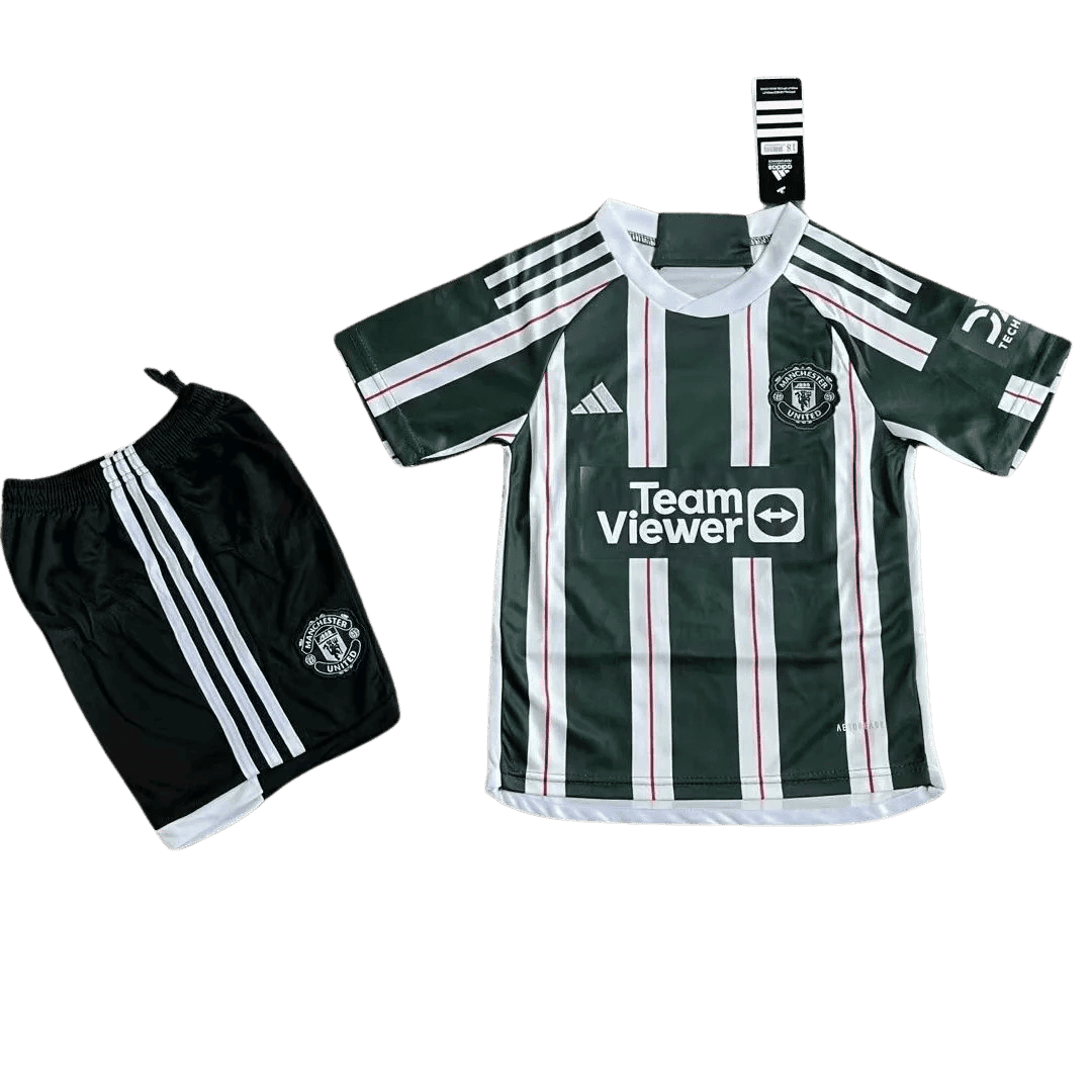 KIT CALCIO BAMBINO MANCHESTER UNITED 2024-25