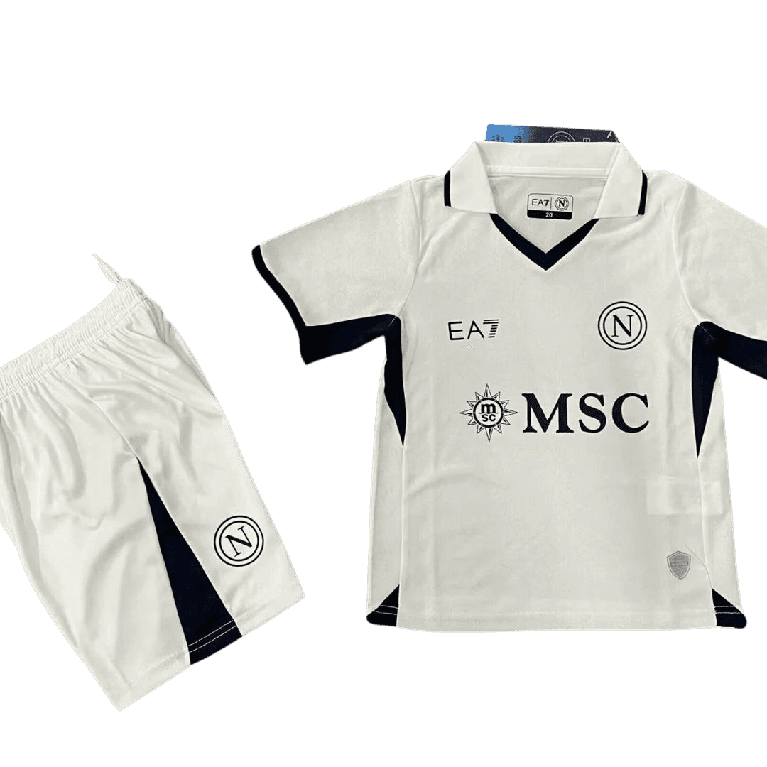 KIT CALCIO BAMBINO NAPOLI TRASFERTA 2024-25