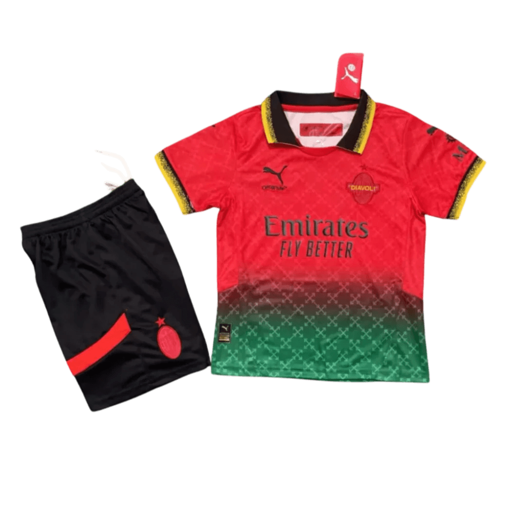KIT CALCIO BAMBINO MILAN 2024-25