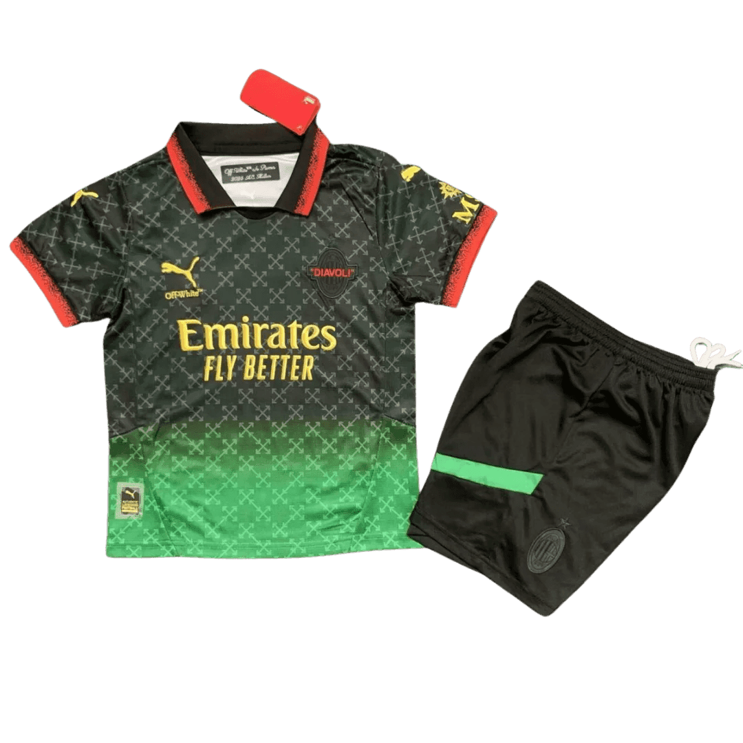 KIT CALCIO BAMBINO MILAN 2025-26