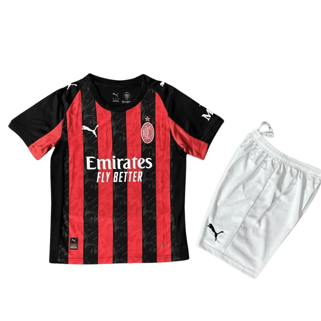 KIT CALCIO BAMBINO MILAN CASA 2025-26