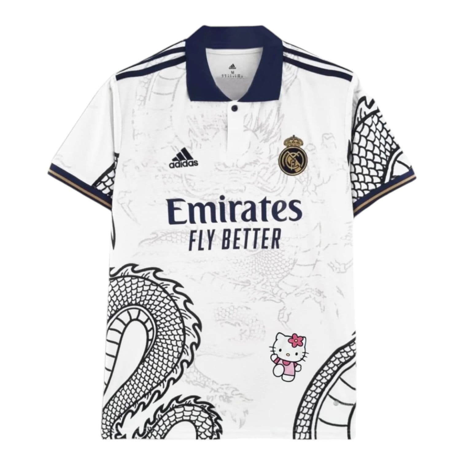 REAL MADRID WHITE DRAGONS X HELLO KITTY - Image 1