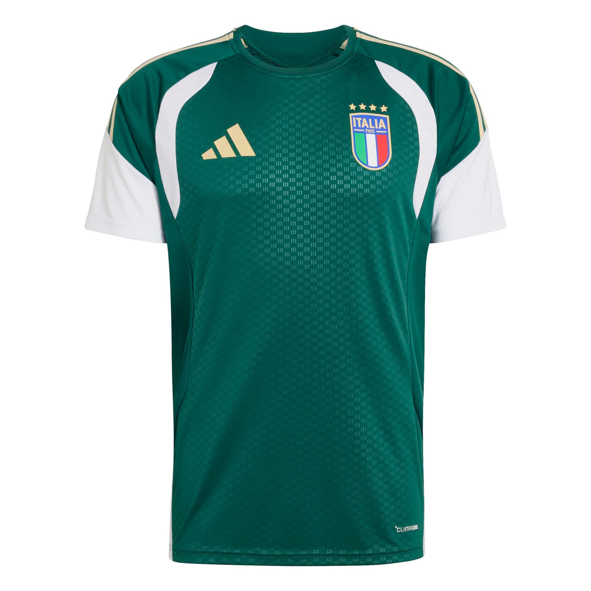 ITALIA FIGC MAGLIA ALLENAMENTO VERDE 2025-27