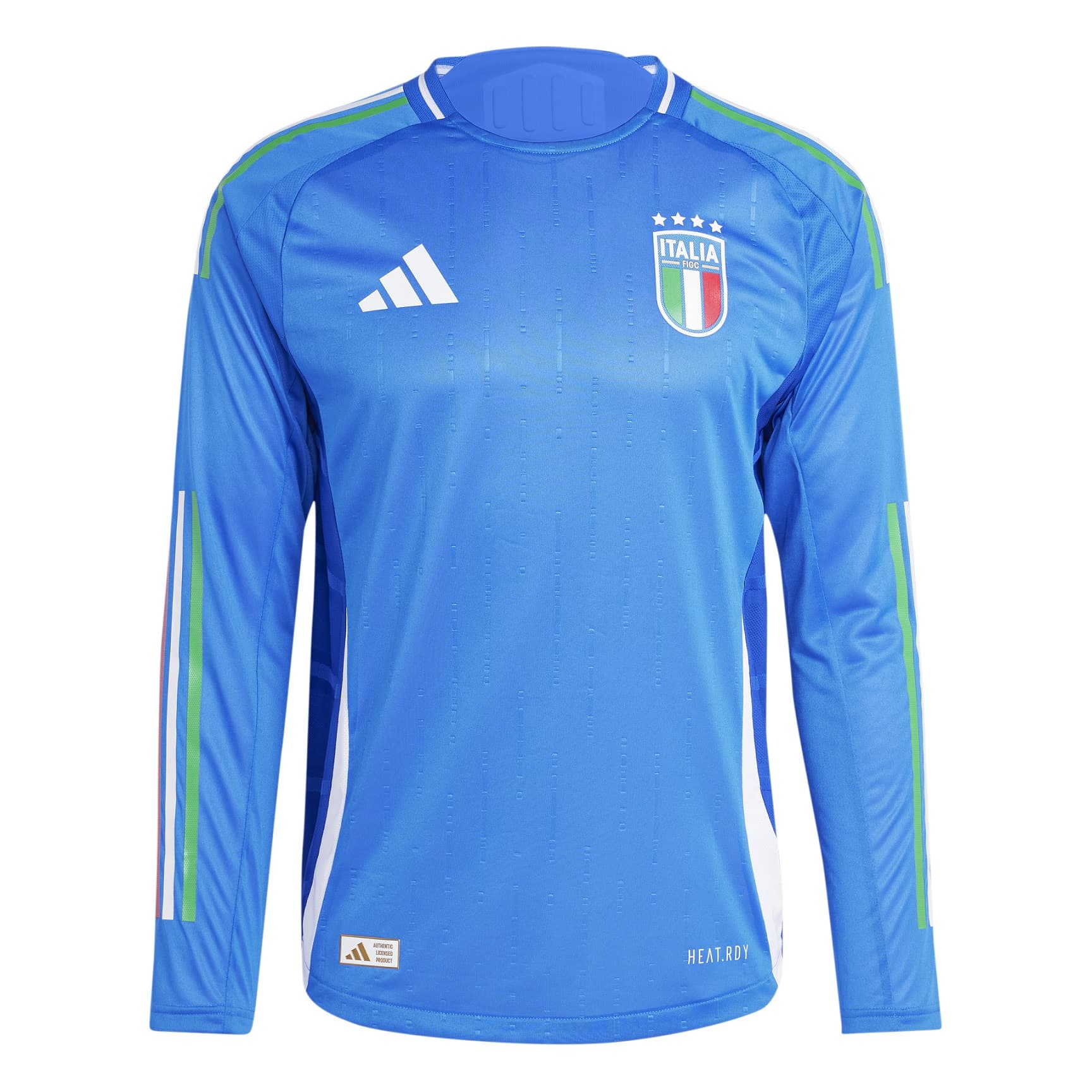 ITALIA FIGC MAGLIA AUTENTICA HOME MANICHE LUNGHE 2024-25