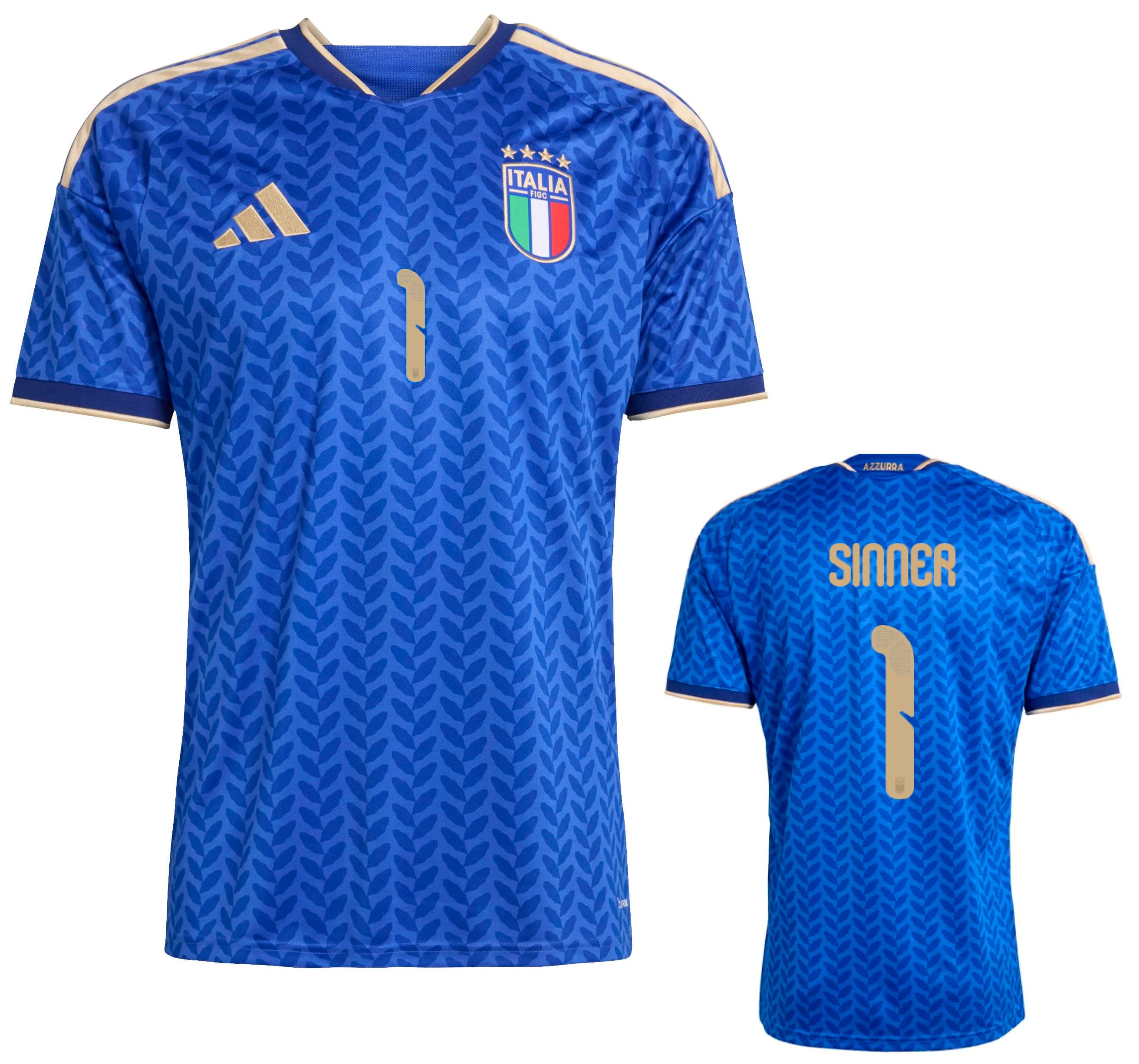 ITALIA MAGLIA SINNER NUMERO 1 MONDIALE