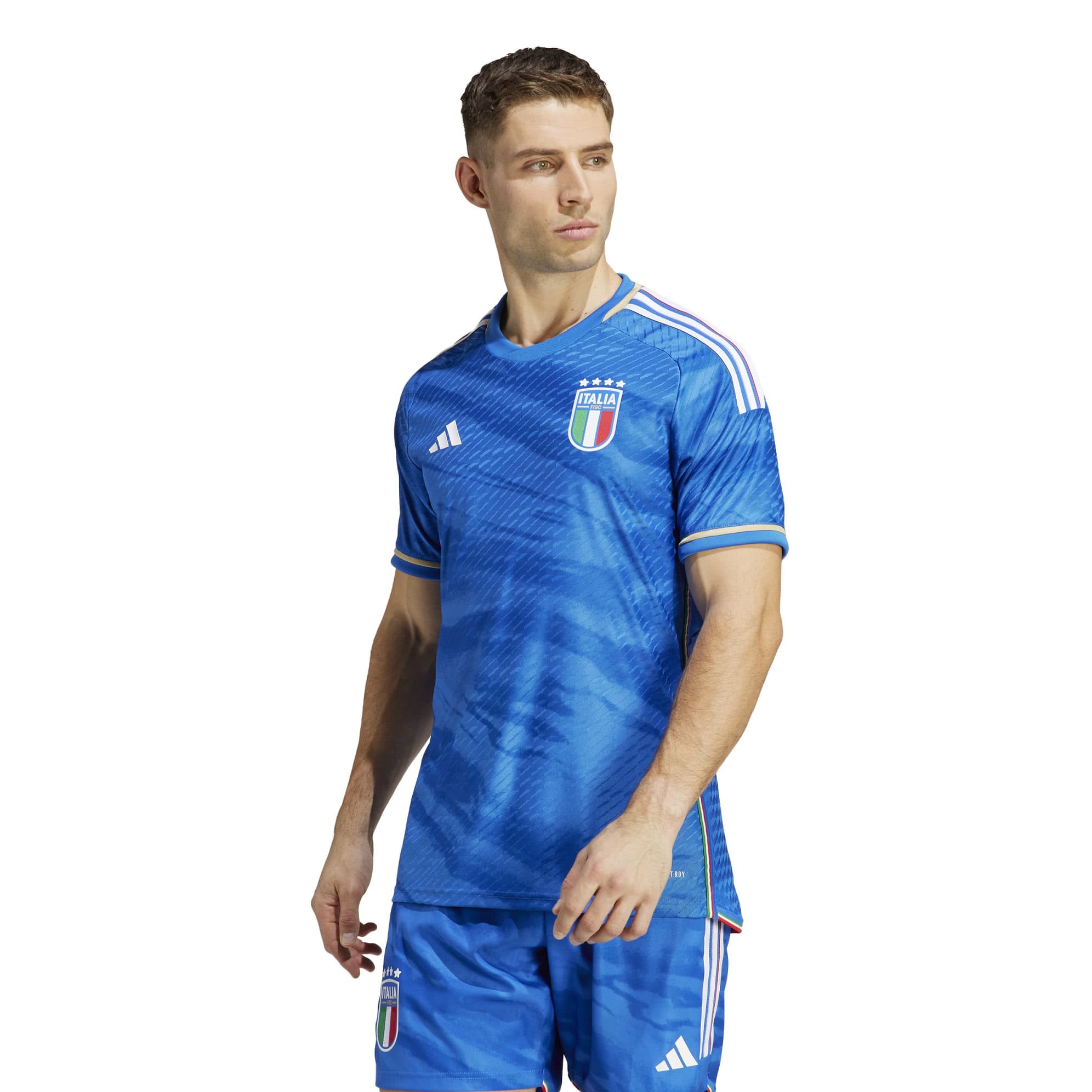 ITALIA FIGC MAGLIA AUTENTICA GARA 2023 ADIDAS