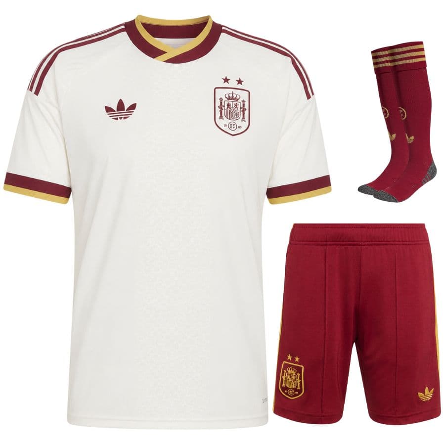 SPAGNA COMPLETINO BAMBINO AWAY 2 STELLE 2026-27