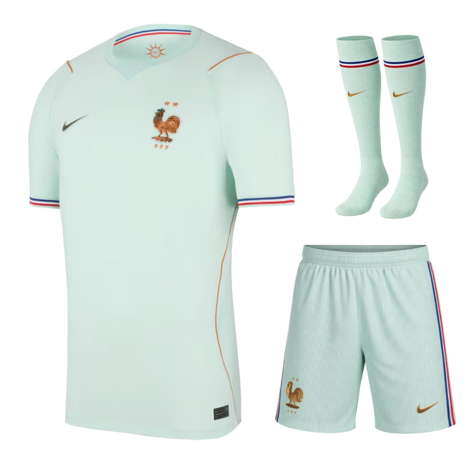 FRANCIA COMPLETINO BAMBINO AWAY VERDE COPPA DEL MONDO 2026