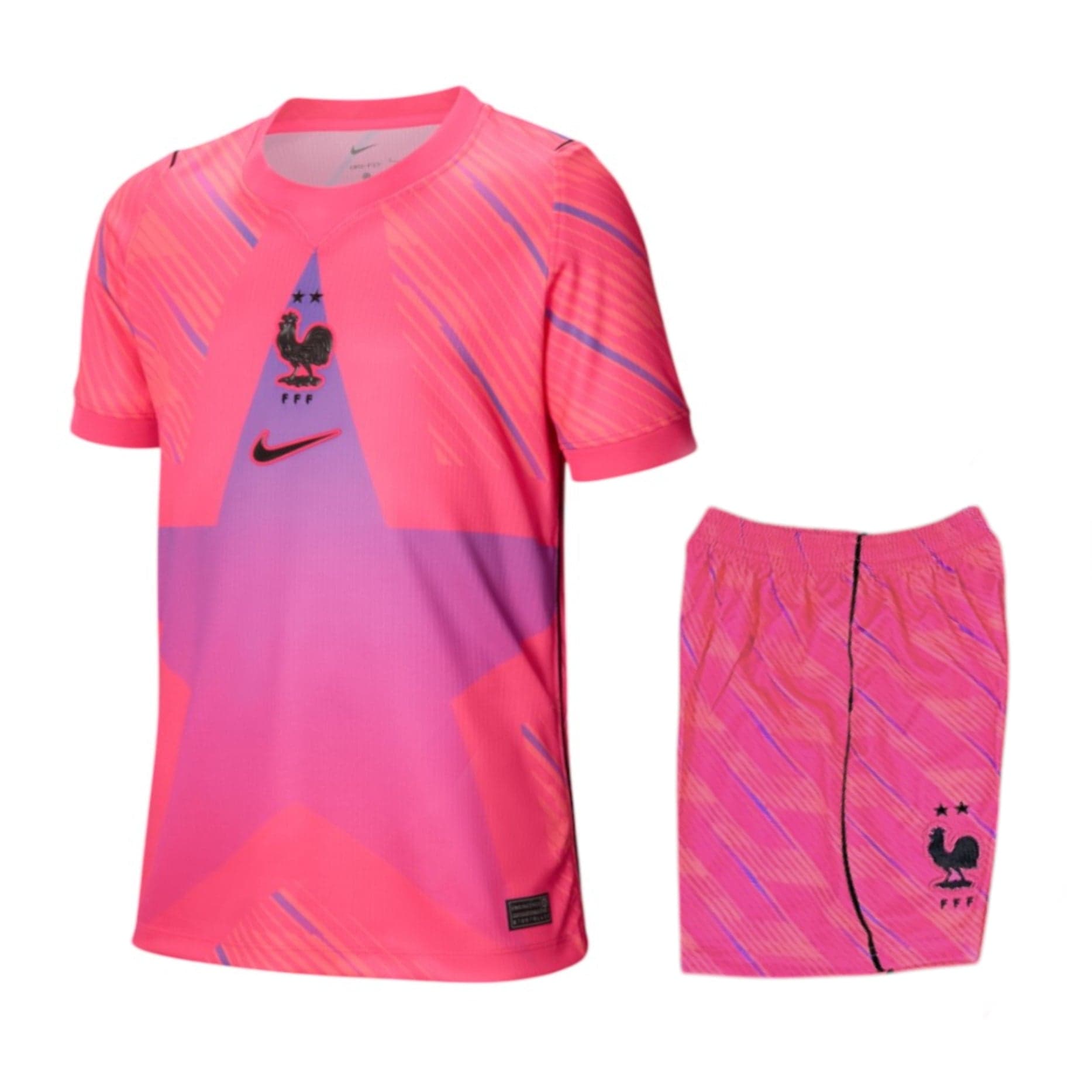 FRANCIA COMPLETINO BAMBINO PORTIERE ROSA COPPA DEL MONDO 2026