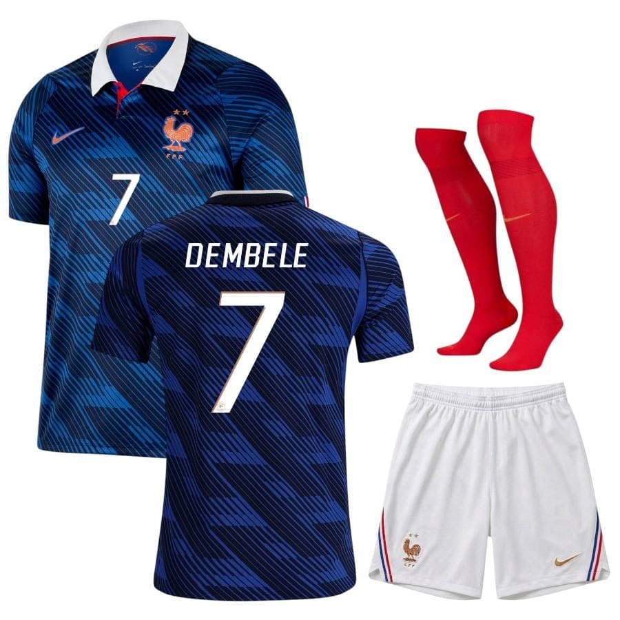 FRANCIA COMPLETINO BAMBINO DEMBELE HOME COPPA DEL MONDO 2026