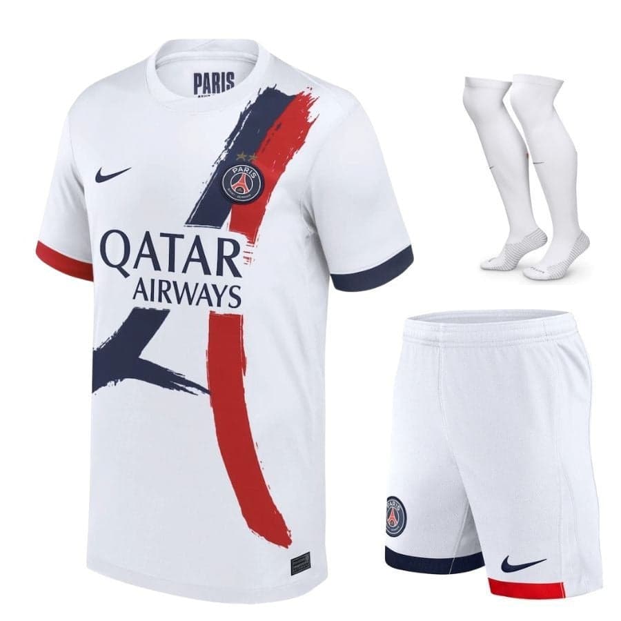 PSG COMPLETINO BAMBINO AWAY 2 STELLE 2025-26