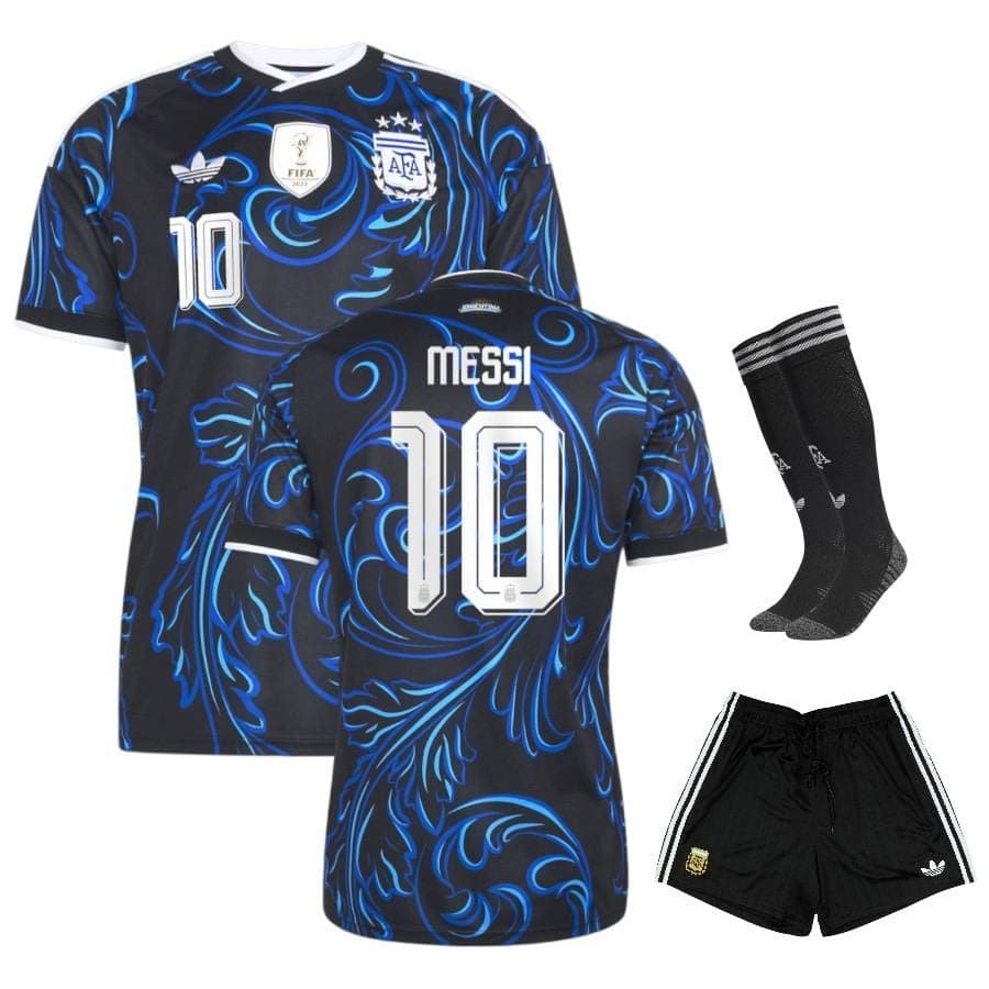 ARGENTINA COMPLETINO BAMBINO MESSI AWAY 3 STELLE 2026-27