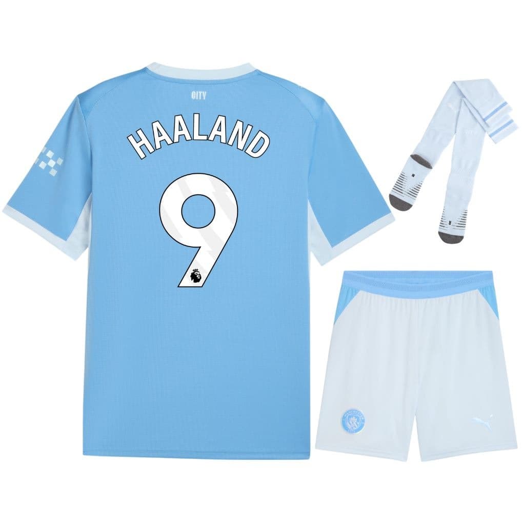 MANCHESTER CITY COMPLETINO BAMBINO HAALAND HOME 2026-27