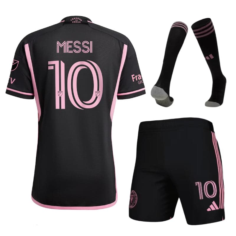 INTER MIAMI COMPLETINO BAMBINO MESSI AWAY 2023-24