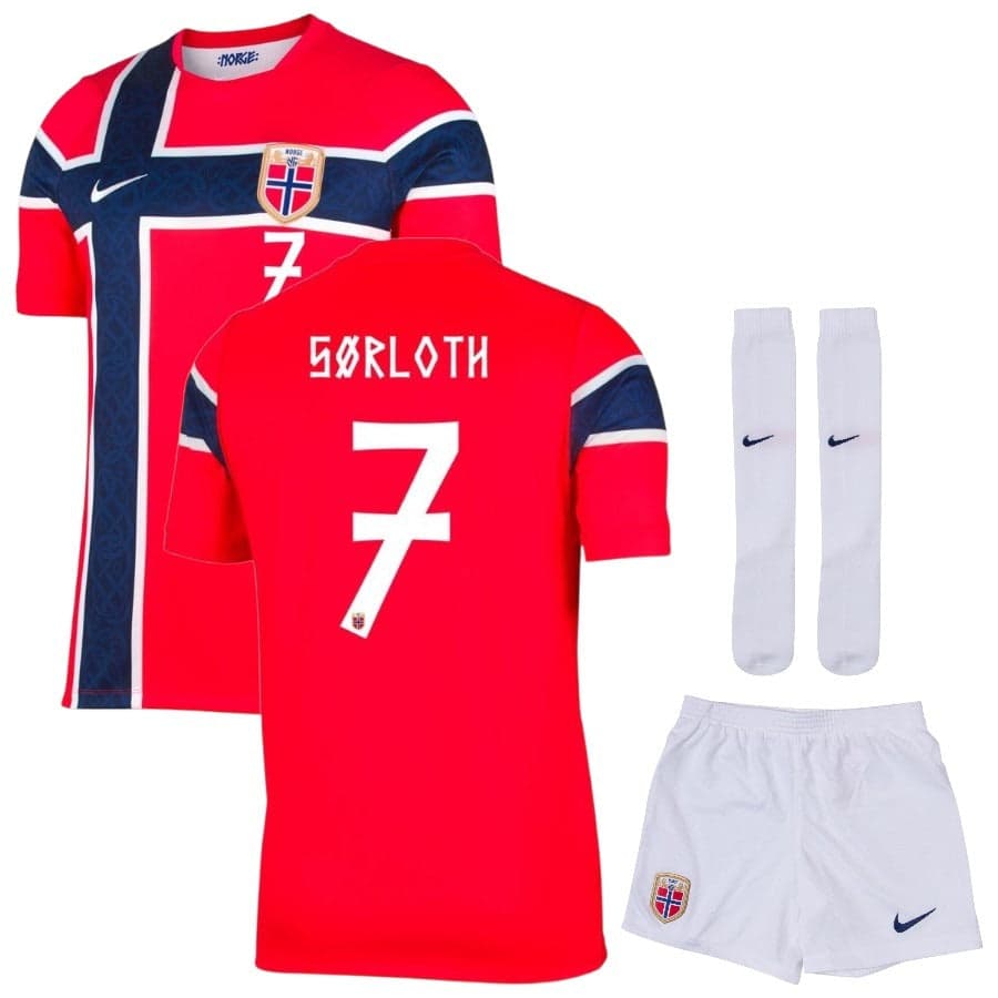 NORVEGIA COMPLETINO BAMBINO SORLOTH HOME 2026-27