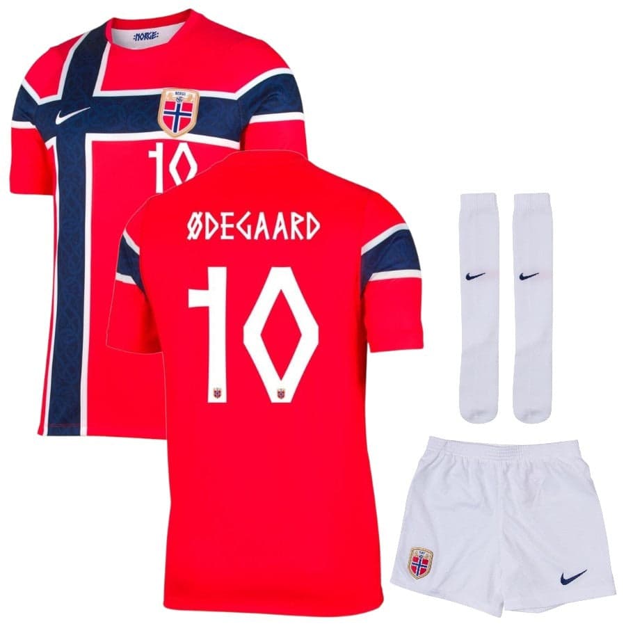 NORVEGIA COMPLETINO BAMBINO ODEGAARD HOME 2026-27