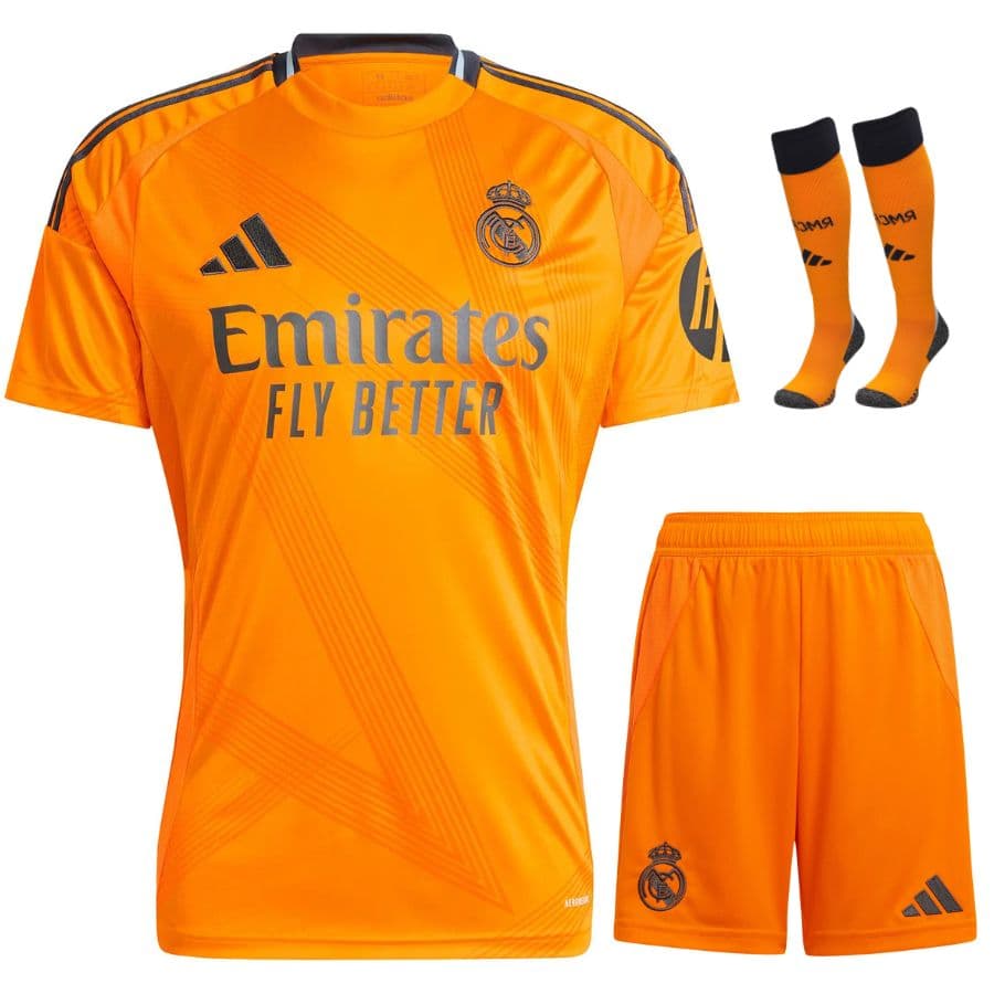 REAL MADRID COMPLETINO BAMBINO AWAY 2024-25