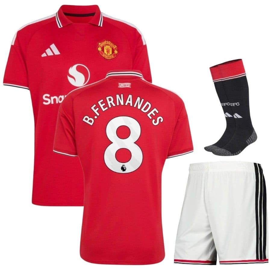 MANCHESTER UNITED COMPLETINO BAMBINO FERNANDES HOME 2026-27