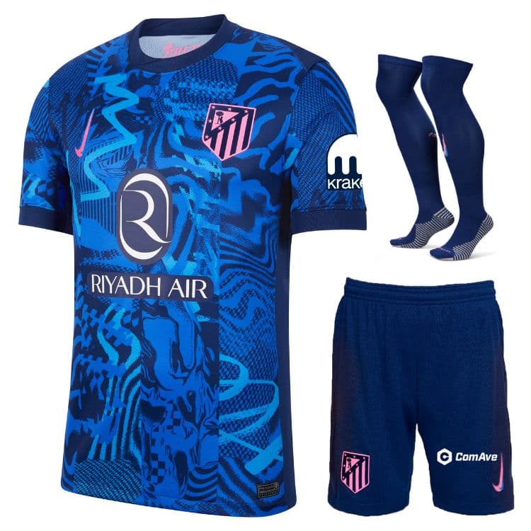 ATLETICO MADRID COMPLETINO BAMBINO THIRD 2024-25