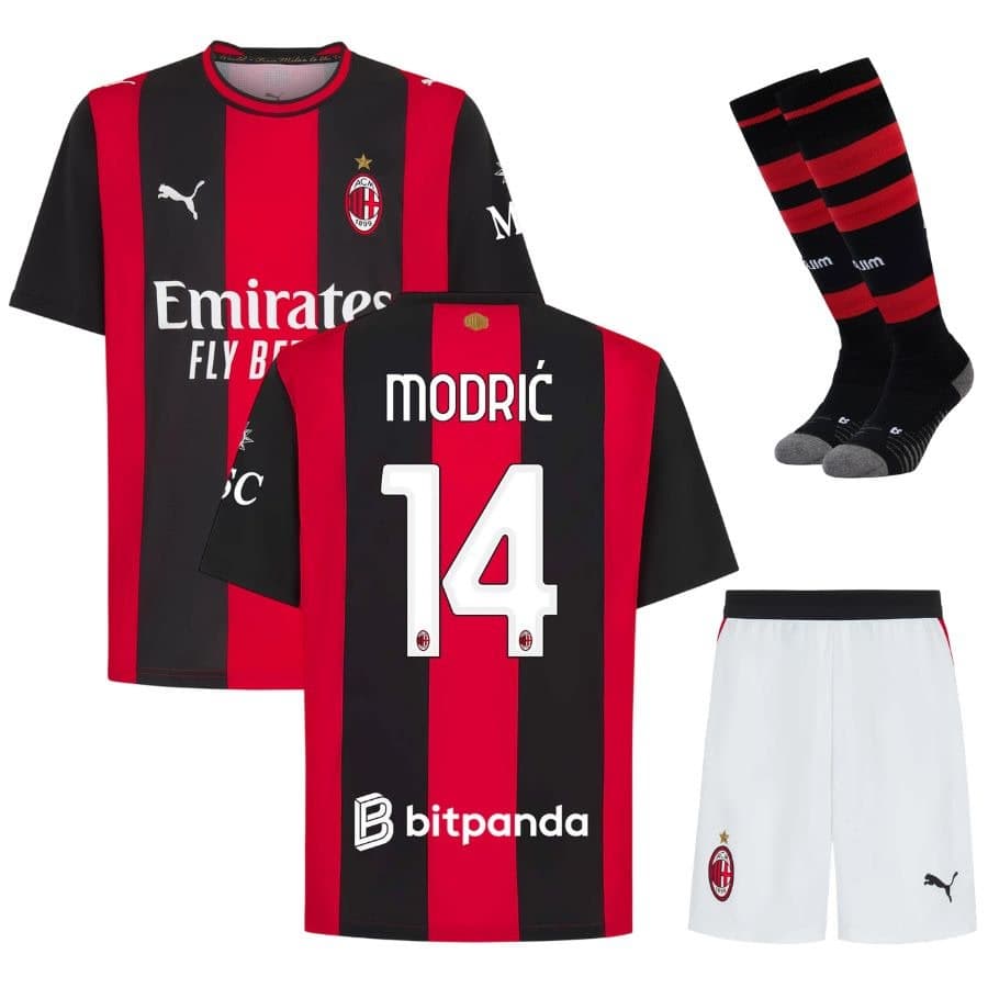 AC MILAN COMPLETINO BAMBINO MODRIC HOME 2026-27