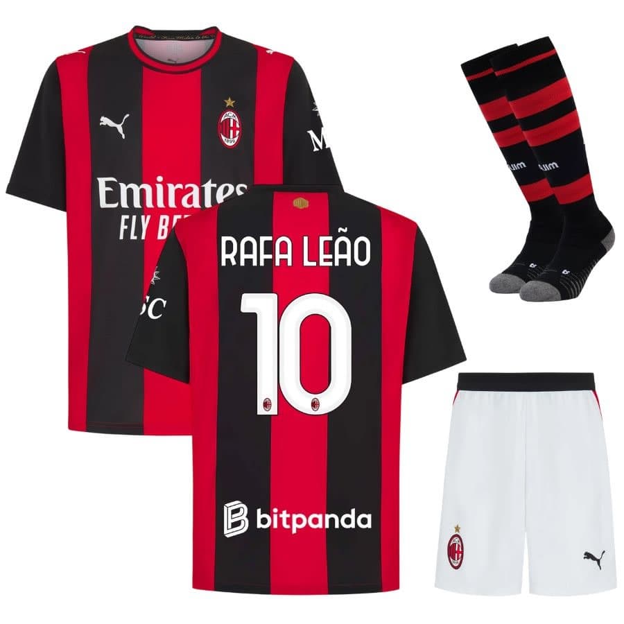 AC MILAN COMPLETINO BAMBINO RAFAEL LEAO HOME 2026-27