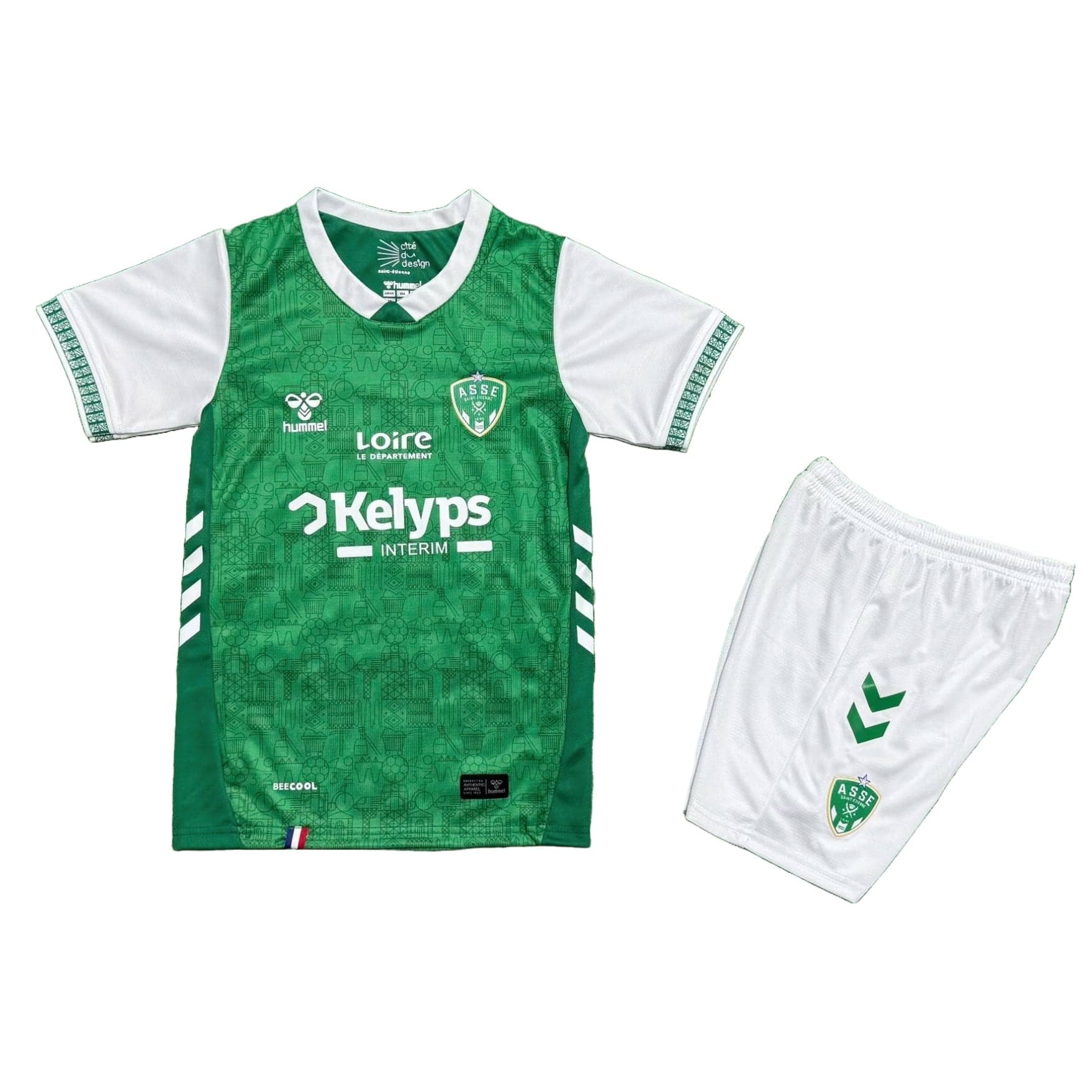 SAINT ETIENNE COMPLETINO BAMBINO HOME VERDE 2025-26