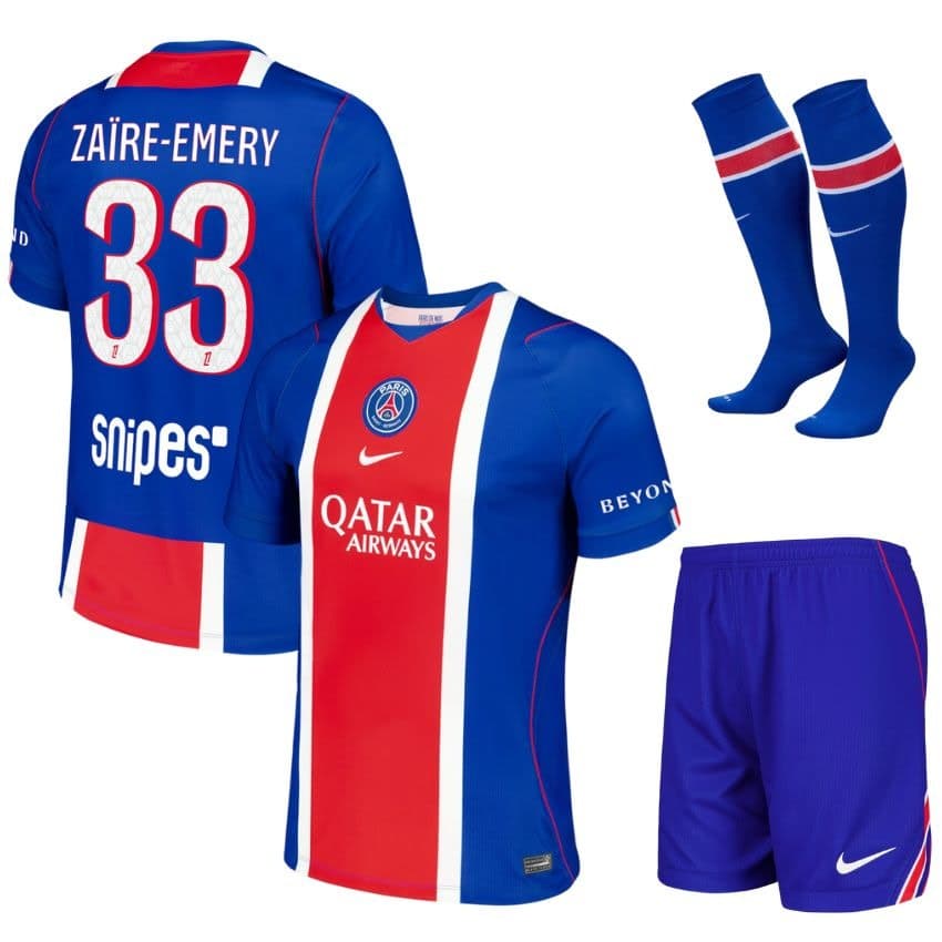 PSG COMPLETINO BAMBINO ZAIRE EMERY HOME 2026-27