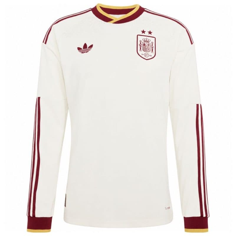 MAGLIA SPAGNA 2 STELLE UOMO TRASFERTA MANICHE LUNGHE 2026-2027