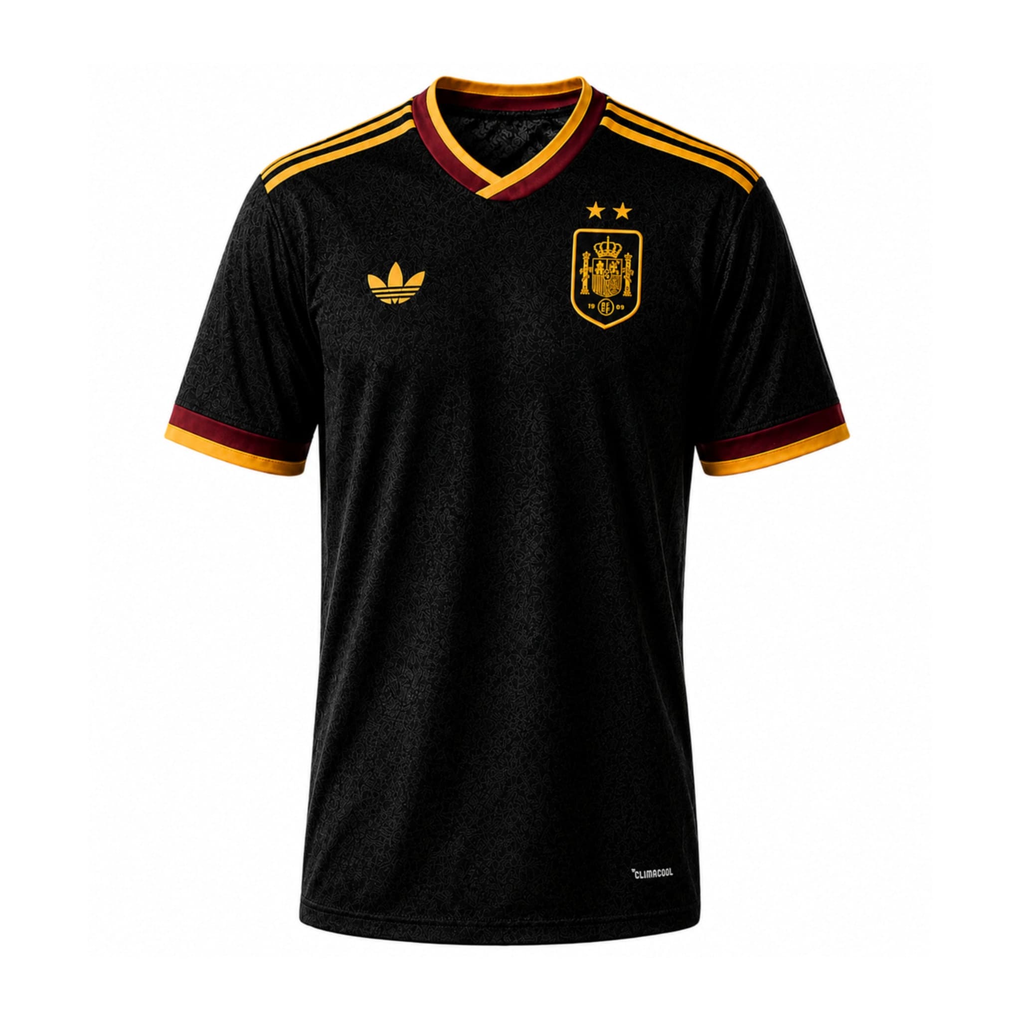 MAGLIA SPAGNA 2 STELLE UOMO NERA SPECIALE 2026-2027