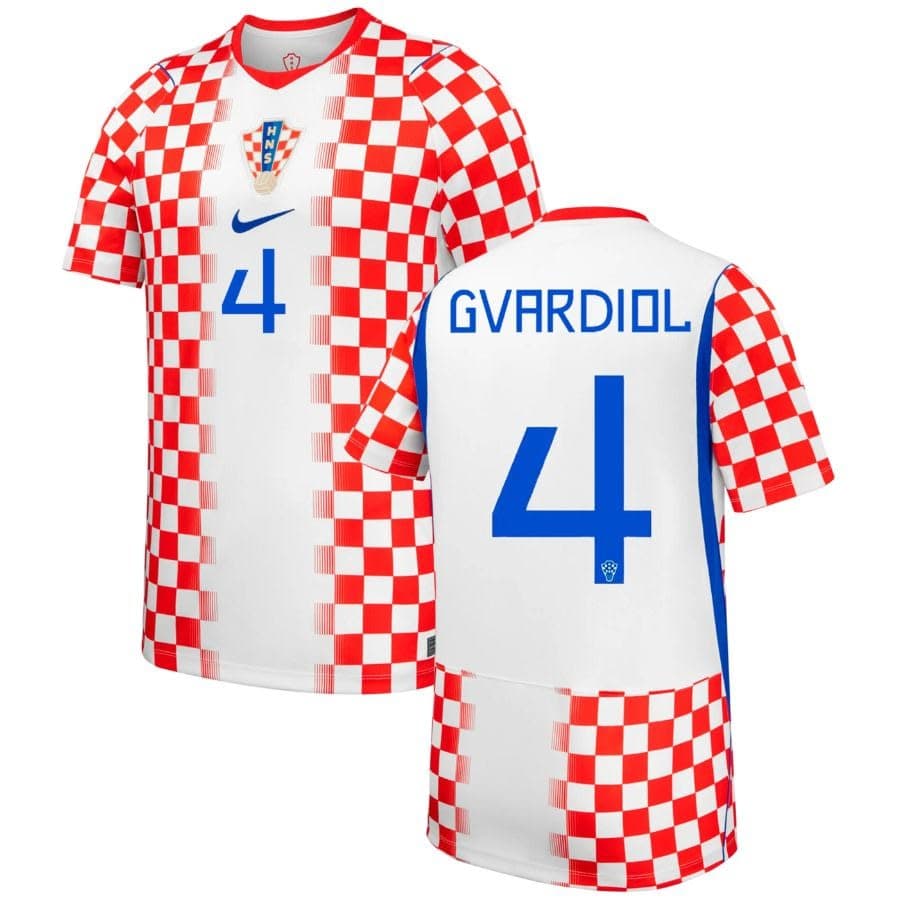 MAGLIA CROAZIA GVARDIOL UOMO CASA 2026-2027