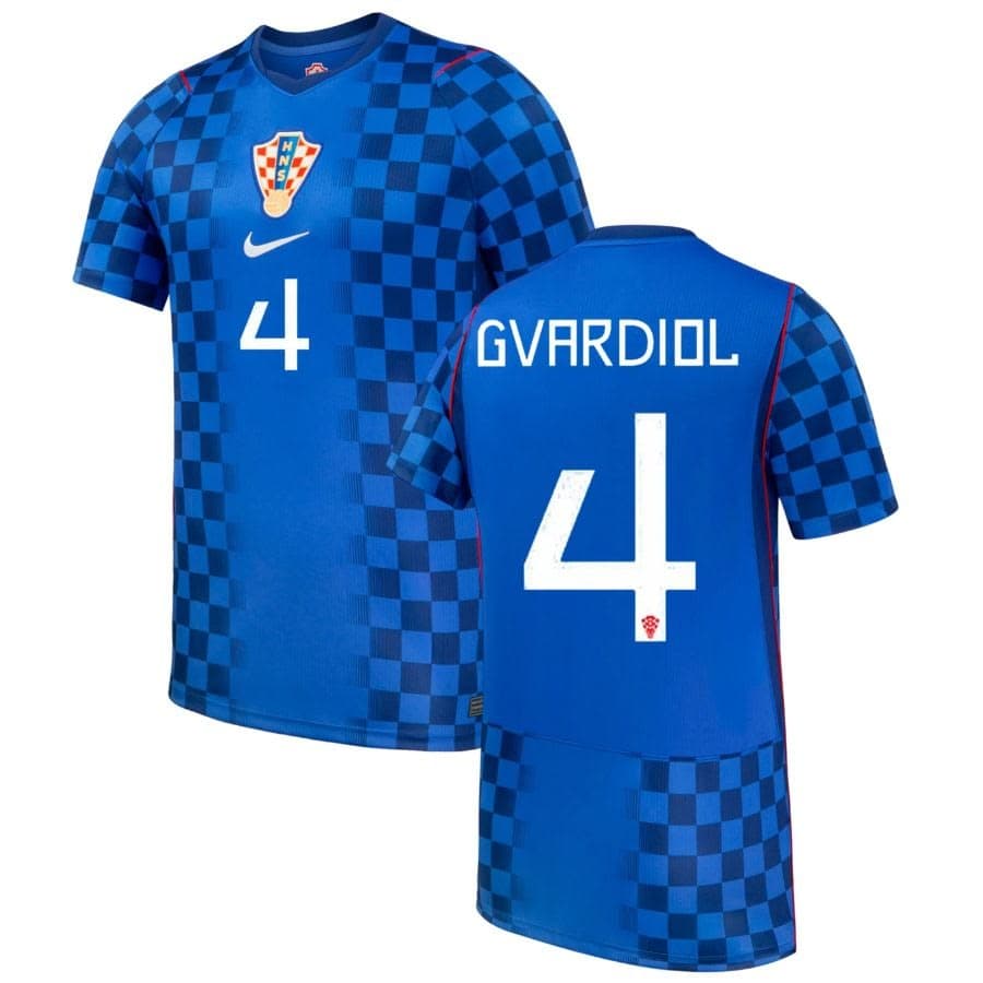 MAGLIA CROAZIA GVARDIOL UOMO TRASFERTA 2026-2027