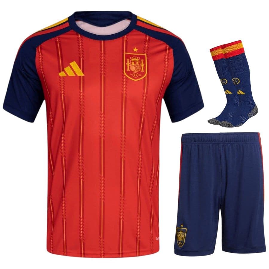 KIT CALCIO BAMBINO SPAGNA CASA 2026-2027