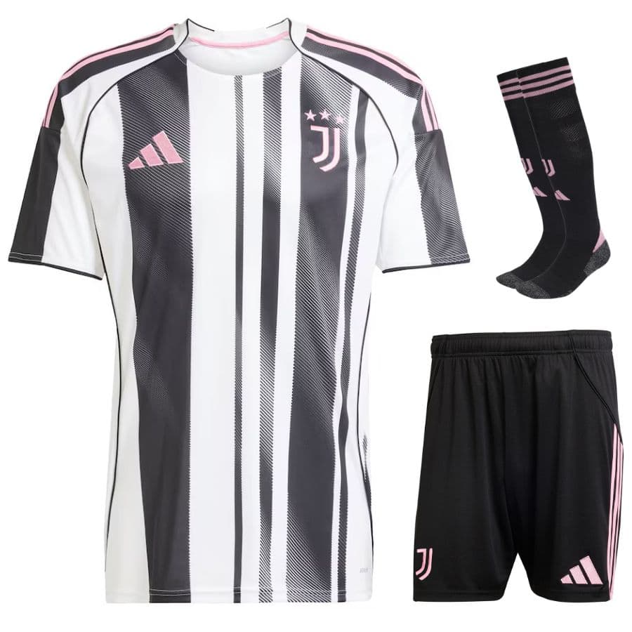 KIT CALCIO BAMBINO JUVENTUS CASA 2025-2026