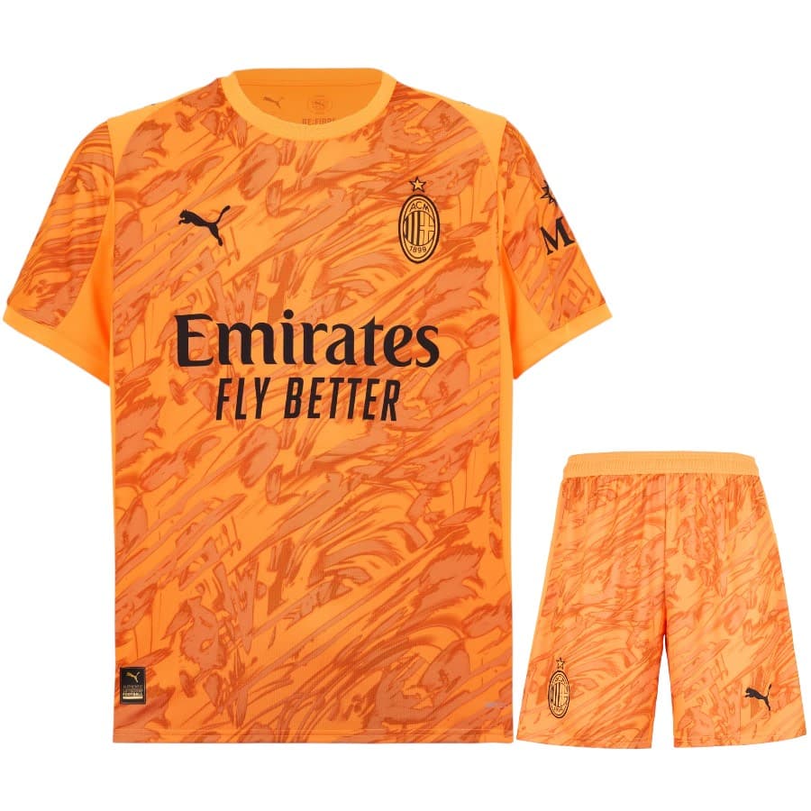 KIT CALCIO BAMBINO AC MILAN PORTIERE TRASFERTA 2025-2026
