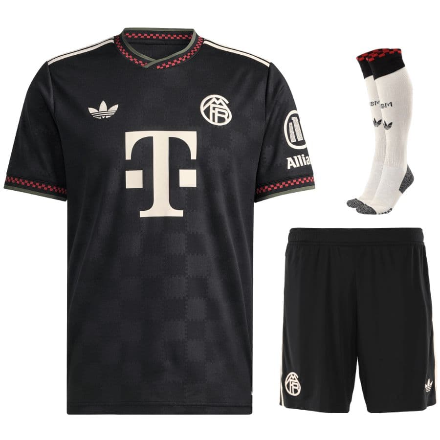 KIT CALCIO BAMBINO BAYERN MONACO TERZA 2025-2026