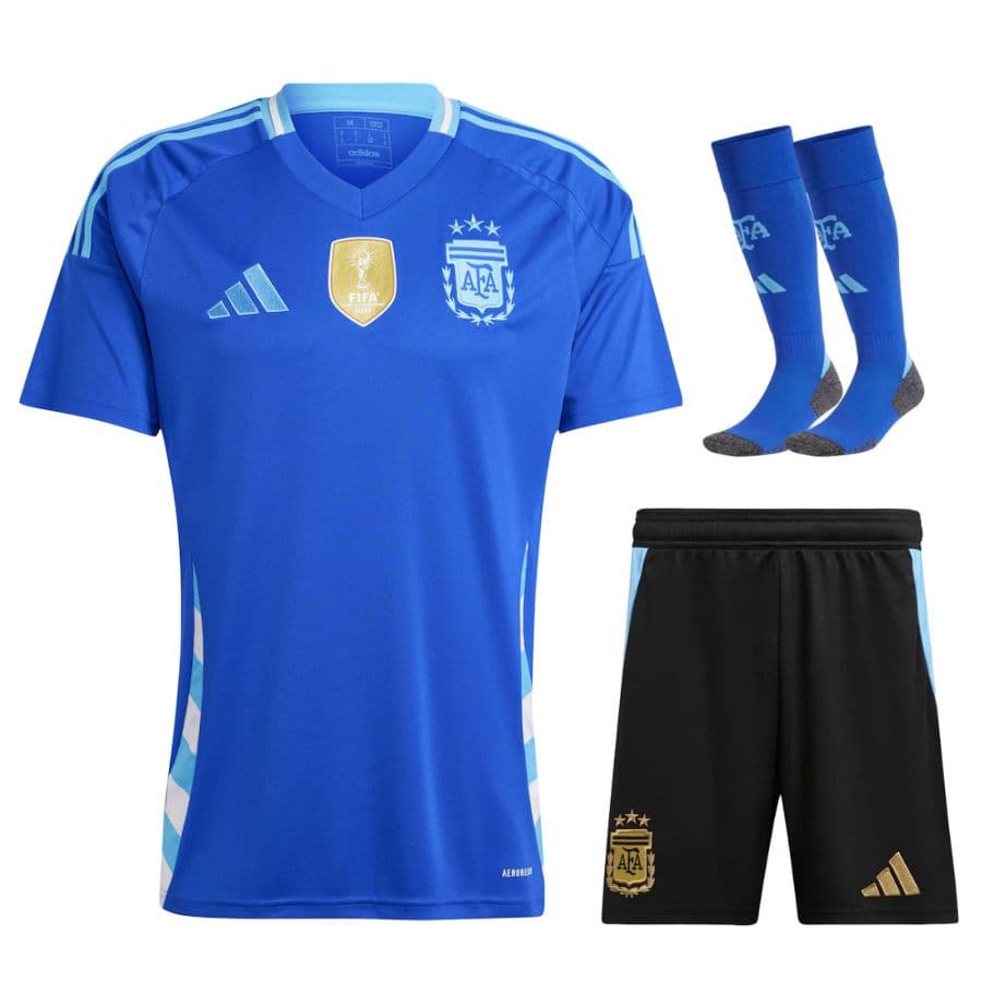 KIT CALCIO BAMBINO ARGENTINA TRASFERTA 2024-2025