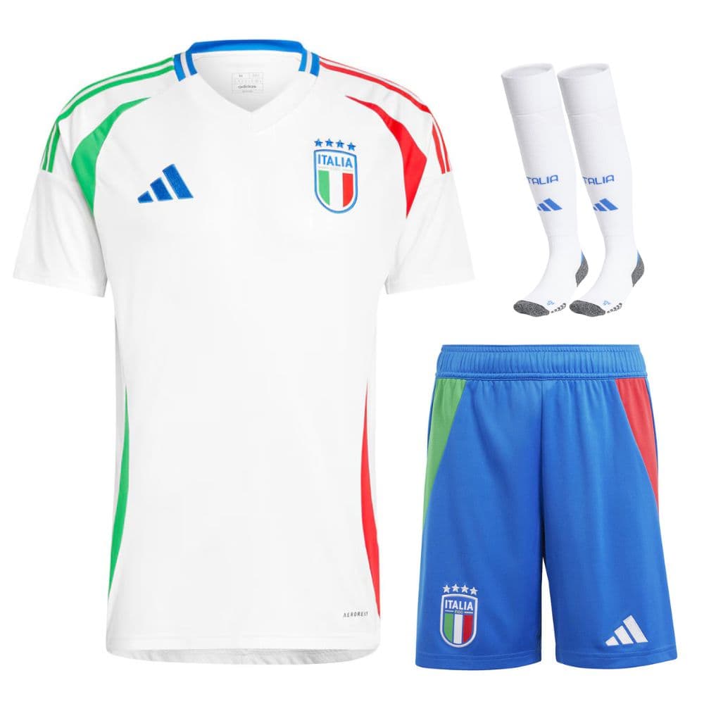 KIT CALCIO BAMBINO ITALIA TRASFERTA 2024-2025