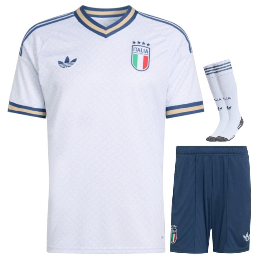 KIT CALCIO BAMBINO ITALIA TRASFERTA 2026-2027