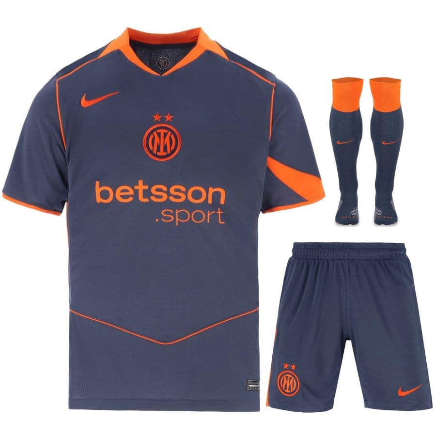 KIT CALCIO BAMBINO INTER MILAN TERZA 2025-2026