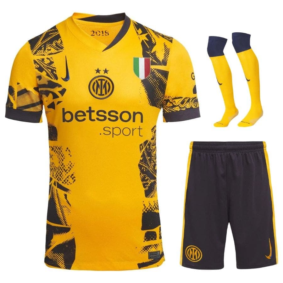 KIT CALCIO BAMBINO INTER MILAN TERZA 2024-2025