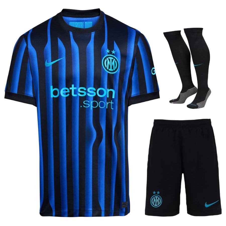 KIT CALCIO BAMBINO INTER MILAN CASA 2025-2026