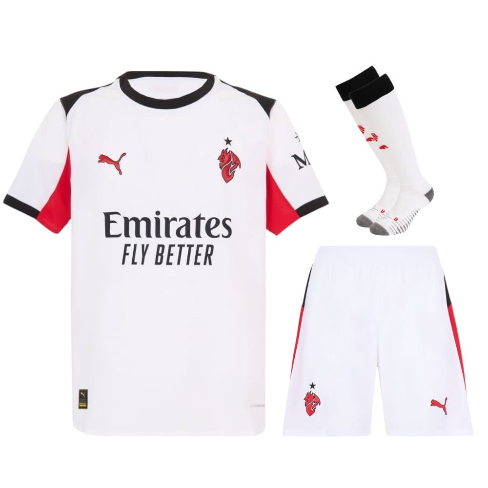 KIT CALCIO BAMBINO AC MILAN TRASFERTA 2025-2026