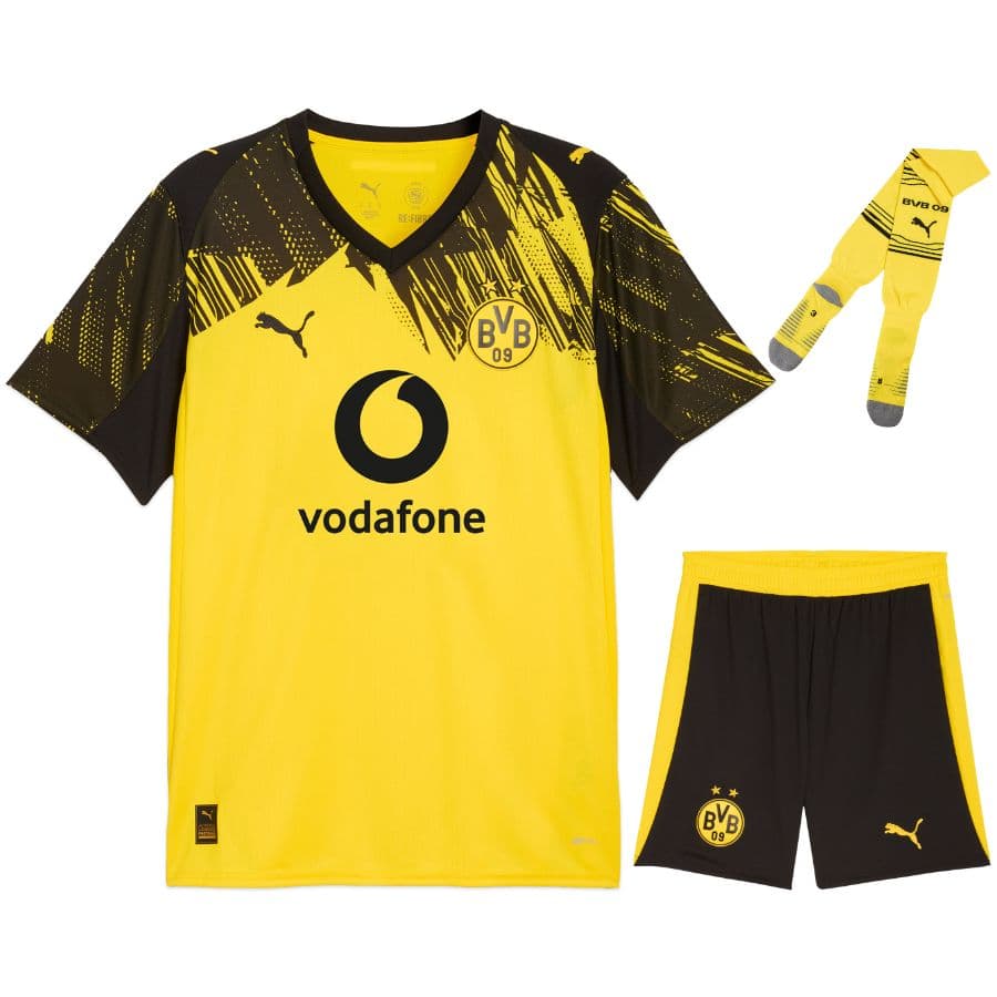 KIT CALCIO BAMBINO BORUSSIA DORTMUND CASA 2025-2026