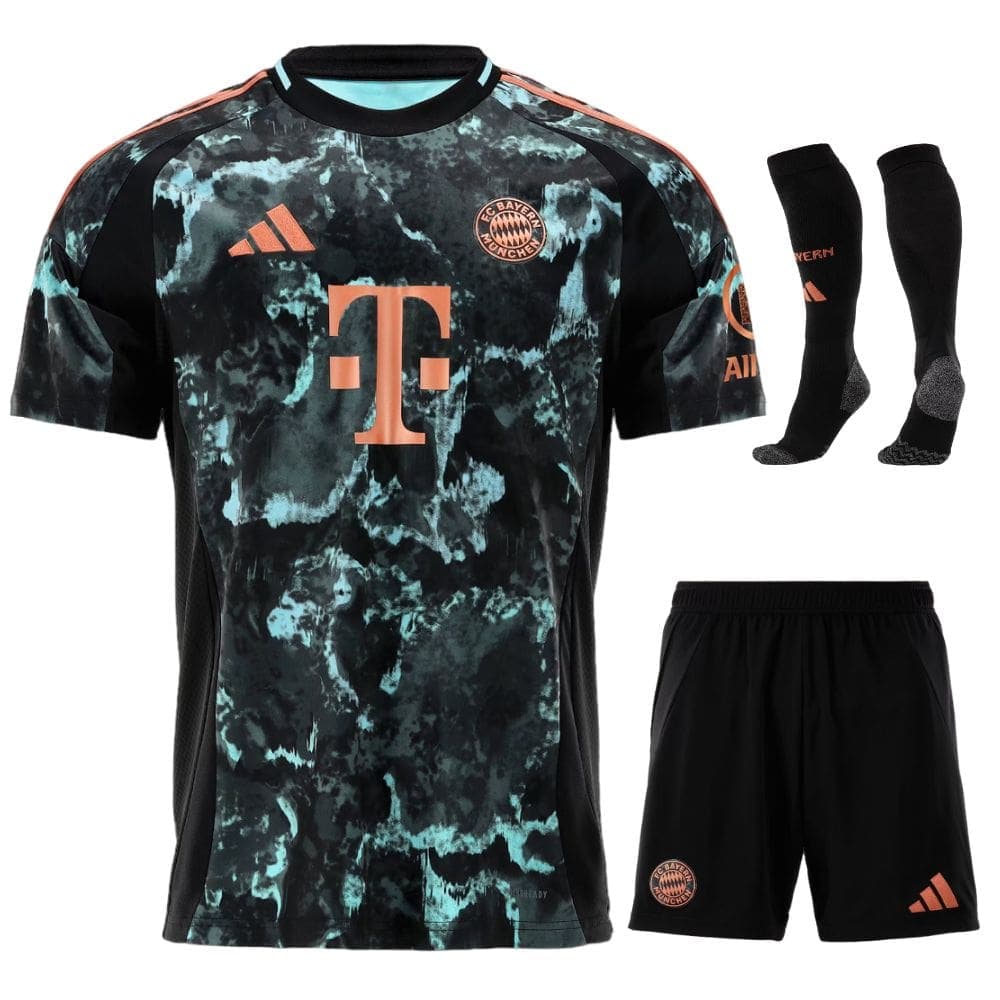 KIT CALCIO BAMBINO BAYERN MONACO TRASFERTA 2024-2025