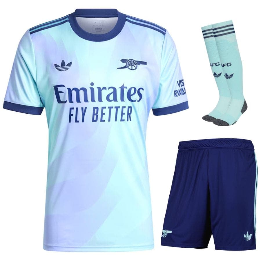 KIT CALCIO BAMBINO ARSENAL TERZA 2024-2025