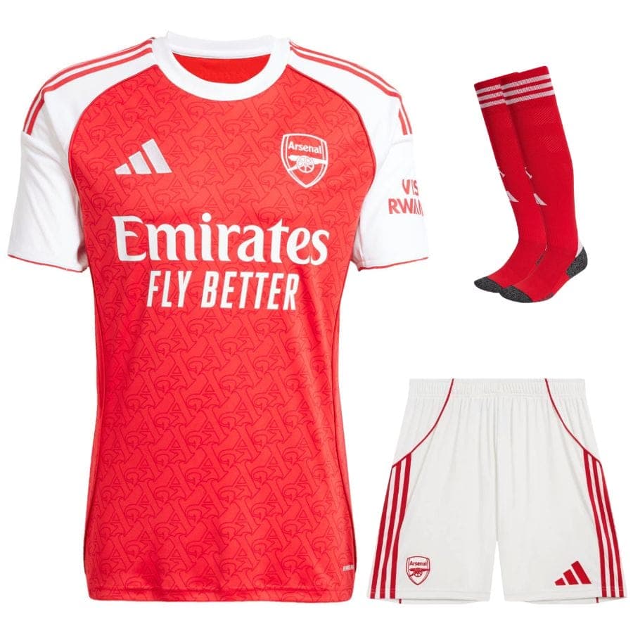 KIT CALCIO BAMBINO ARSENAL CASA 2025-2026