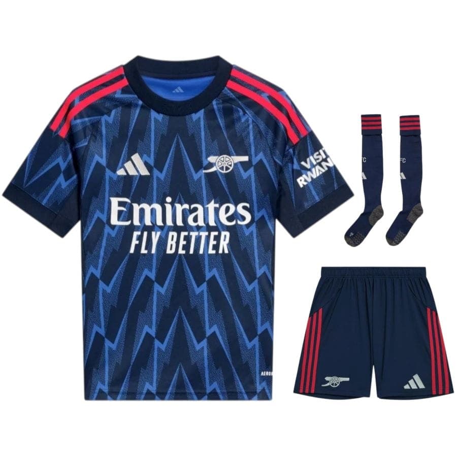 KIT CALCIO BAMBINO ARSENAL TRASFERTA 2025-2026