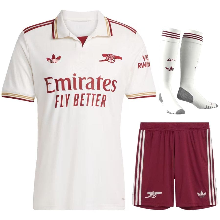 KIT CALCIO BAMBINO ARSENAL TERZA 2025-2026